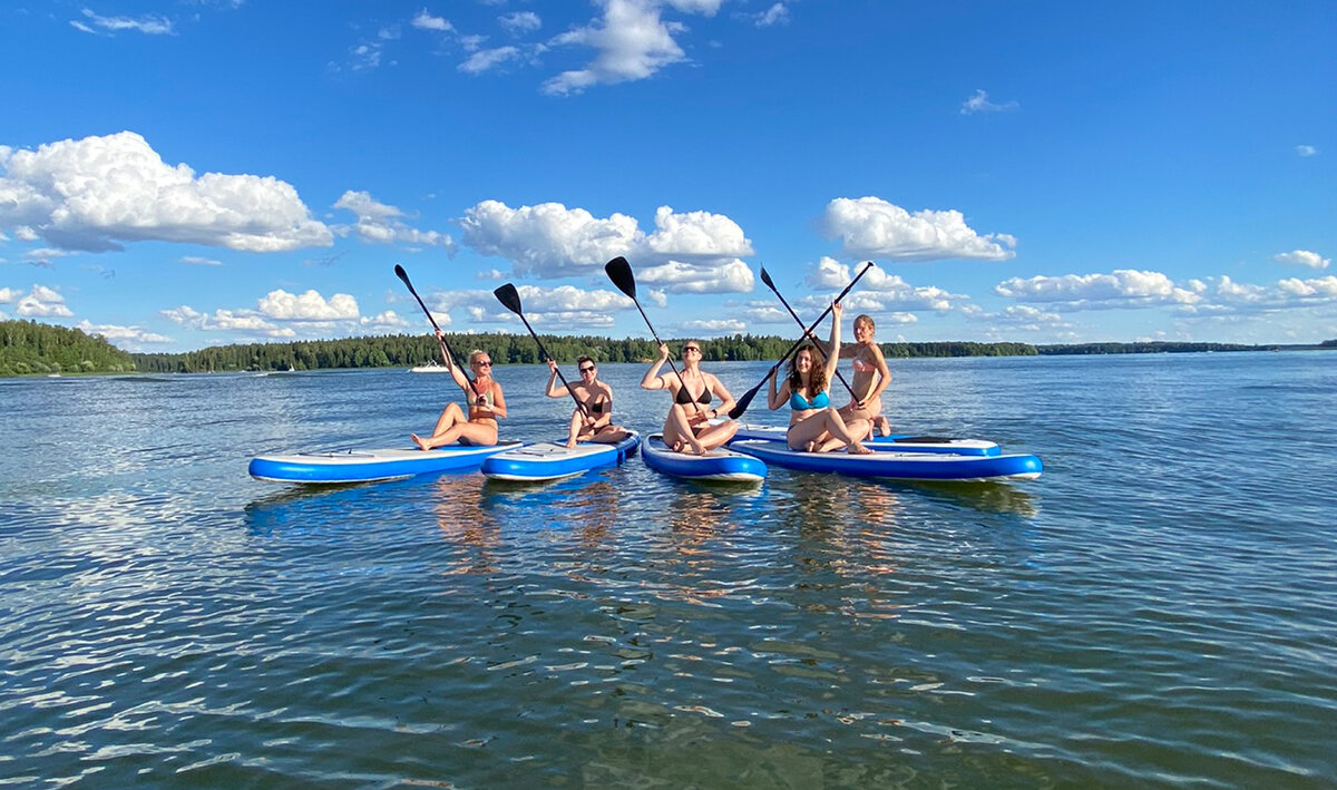 Лодочная станция на Истринском водохранилище