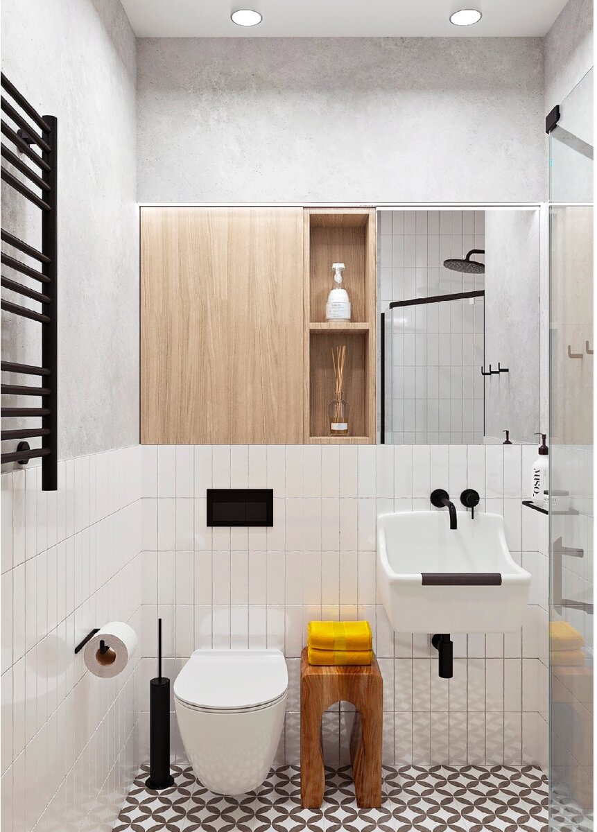 От проекта до реализации. Современный и функциональный интерьер для семьи (1 часть - концептуальный проект)