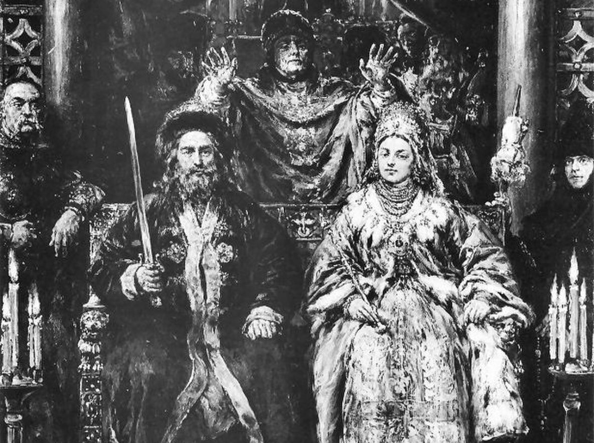 Ян Матейко «Свадьба Святополка и дочери Болеслава Храброго» (фрагмент)