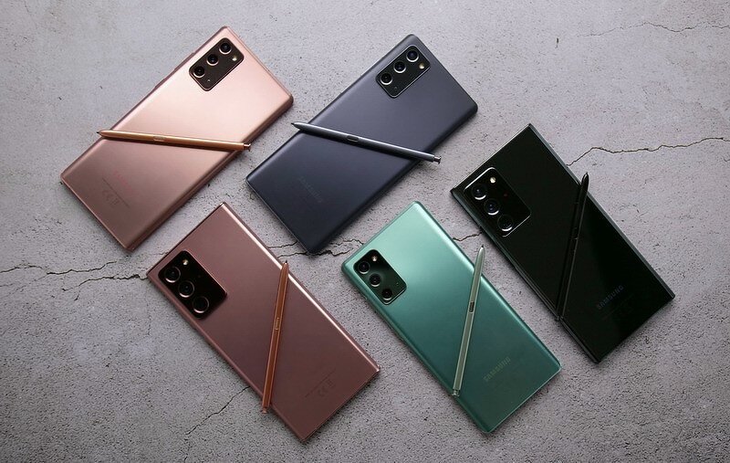 Флагманские смартфоны Samsung Galaxy Note 20