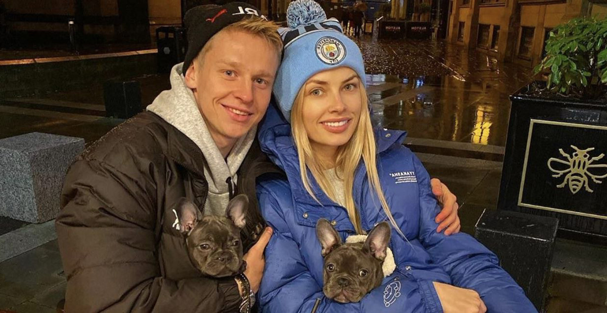 Александр Зинченко  и его жена