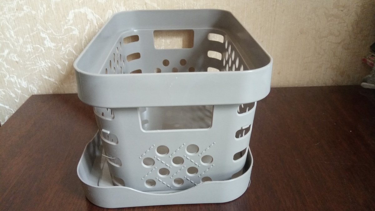 Вот так смотрится эта корзина.