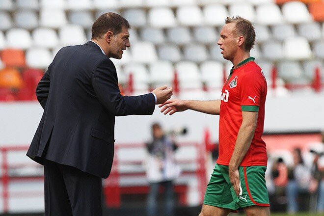 Славен Билич и Денис Глушаков