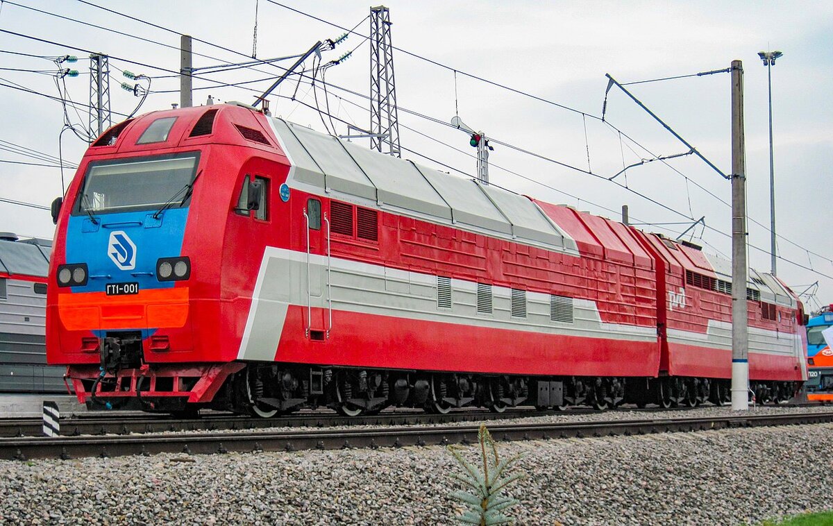 ГТ1-самый мощный газотурбовоз в мире,фото с сайта Википедия