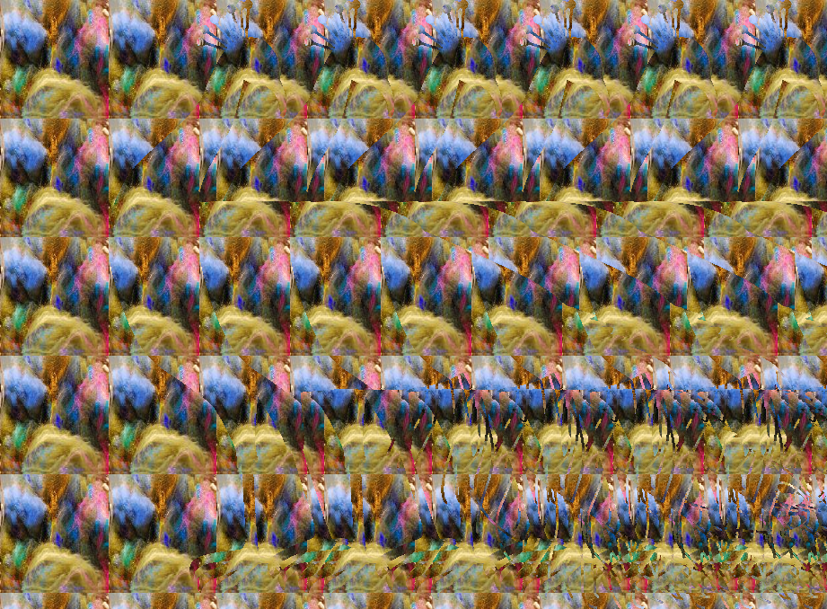 Стереокартинка, созданная автором