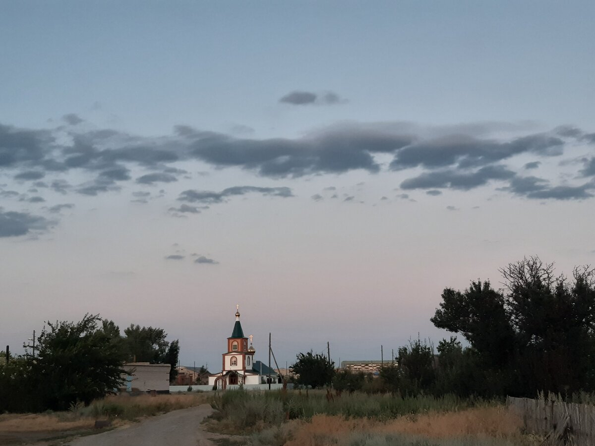 Личное фото: деревенская церковь 
