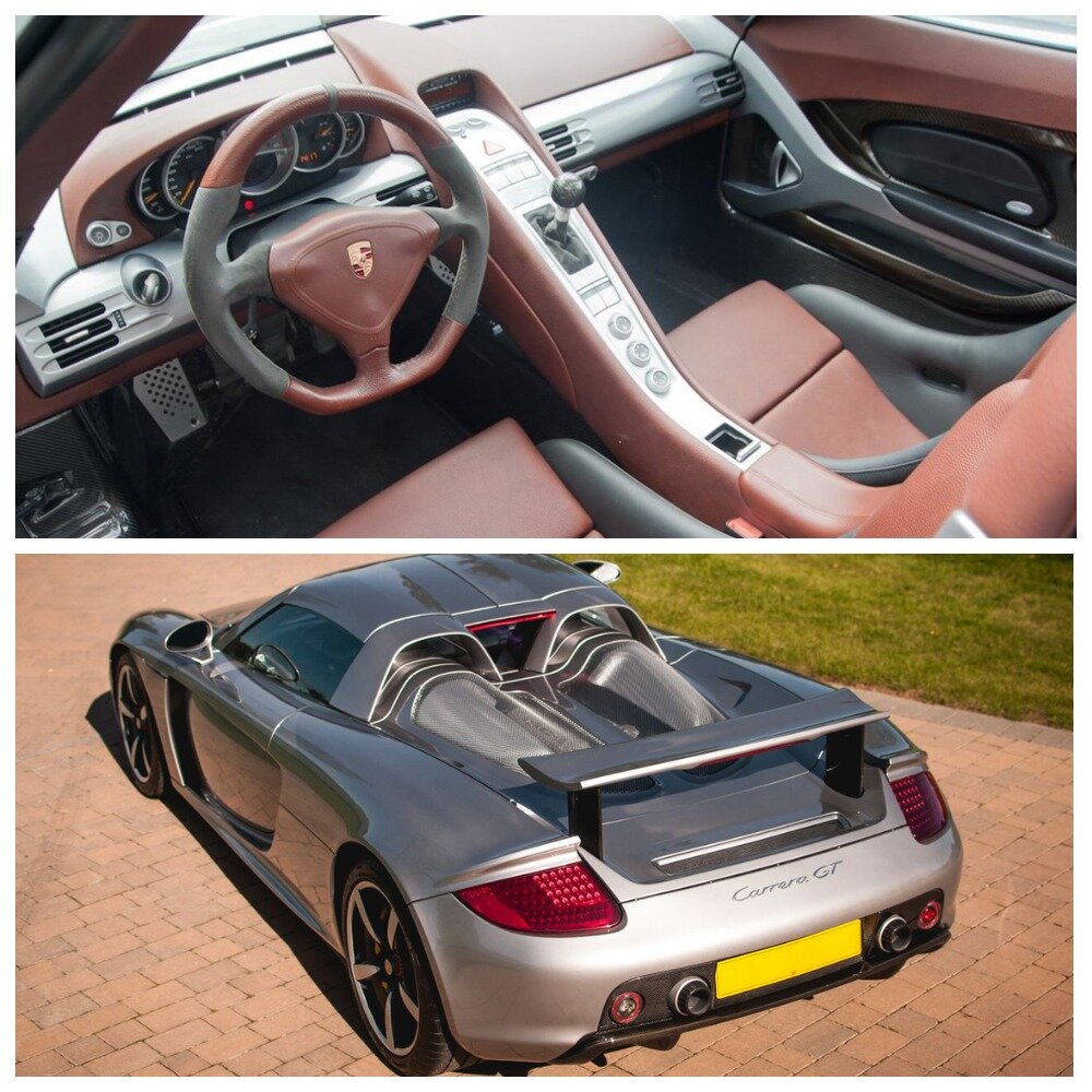 Это Порш, но не простой, а золотой...