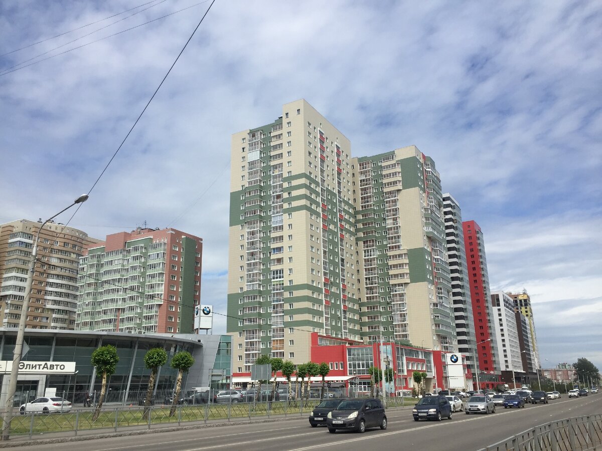 г. Красноярск, улица Алексеева, 2020 г.