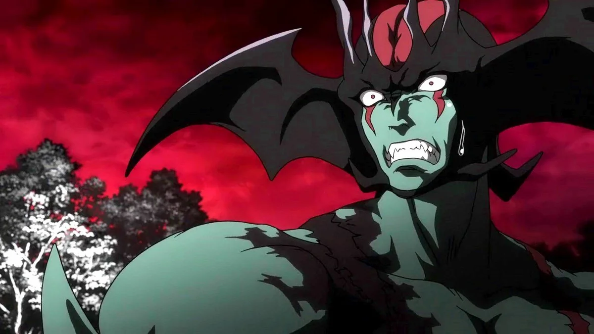 18 про демонов. Devilman: Crybaby Люцифер. Devilman Crybaby Акира демон.