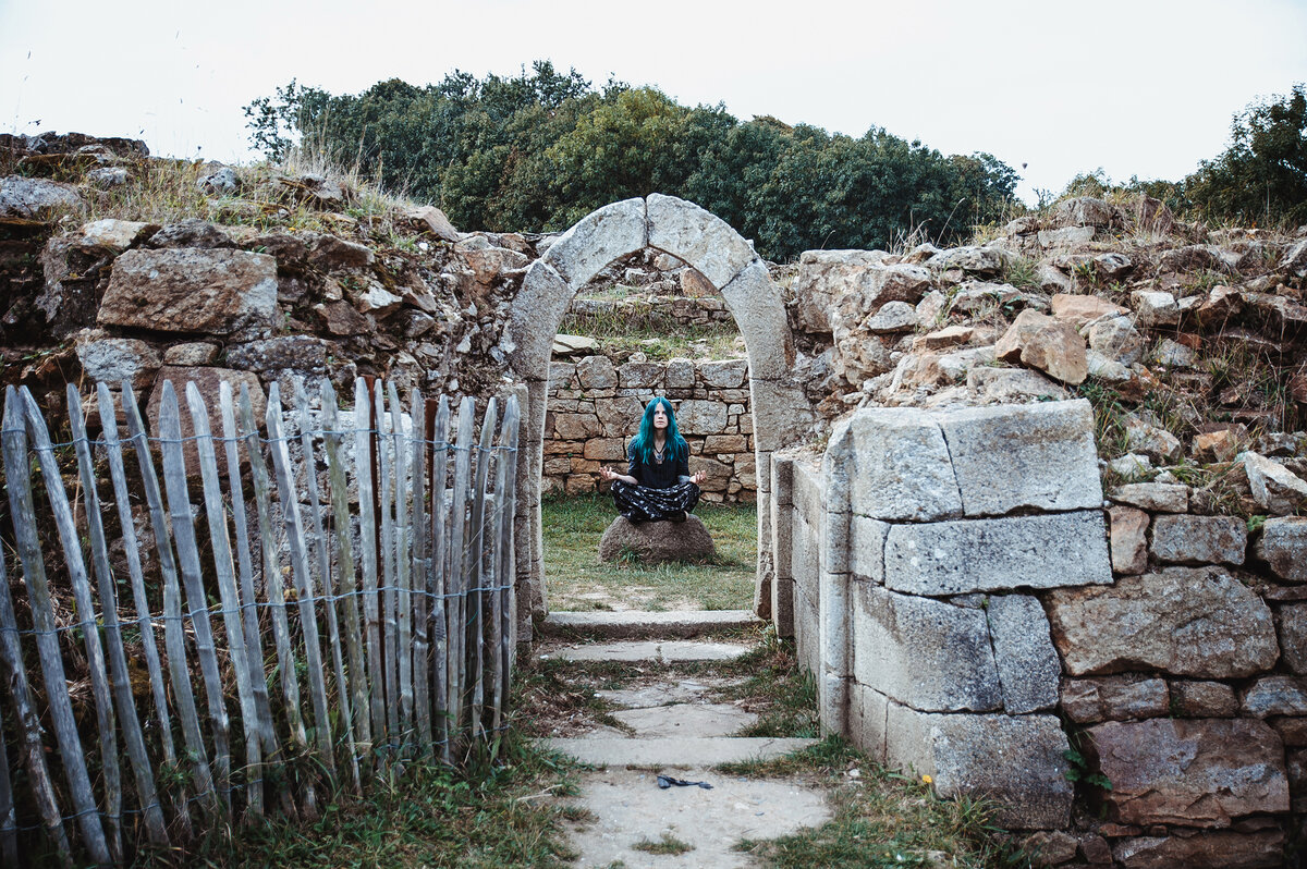 Это я, наслаждаюсь спокойствием и красотой Бретани