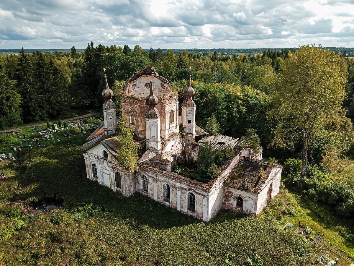 Тельбовичи Новгородская область Церковь Георгия Победоносца