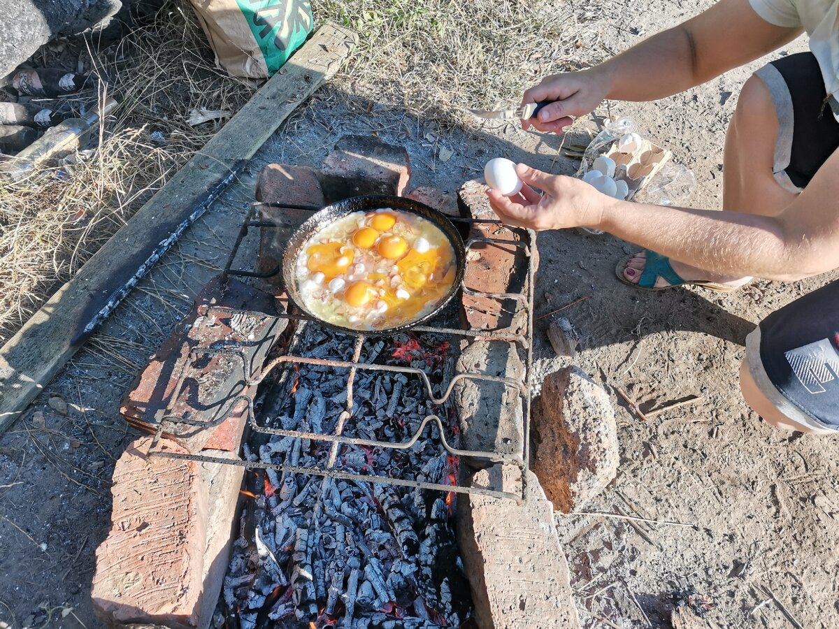 На природе вкуснее