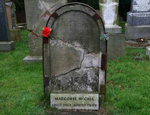 Могила Марджори МакКолл