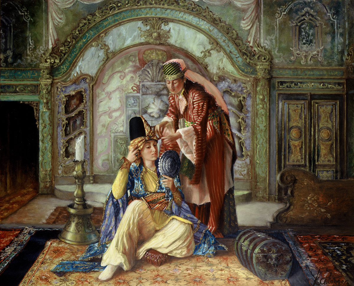 полотно художника К.Аслангера