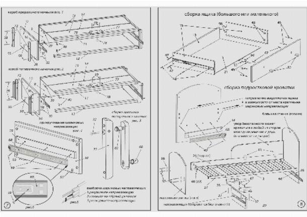 Руководство IKEA SUNDVIK Каркас кровати