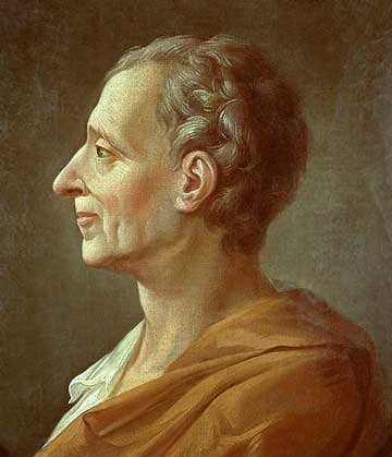 Шарль де Монтескьё (1689 — 1755) - французский писатель, правовед, философ и политолог