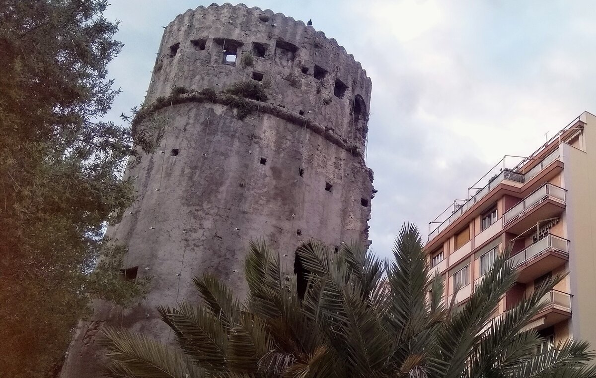 Подходя к Пинье (в Сан Ремо)