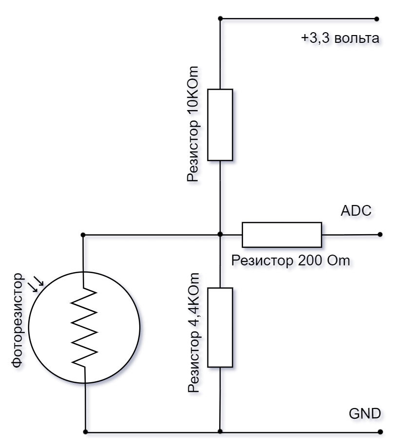 Фр 764 фоторезистор схема включения