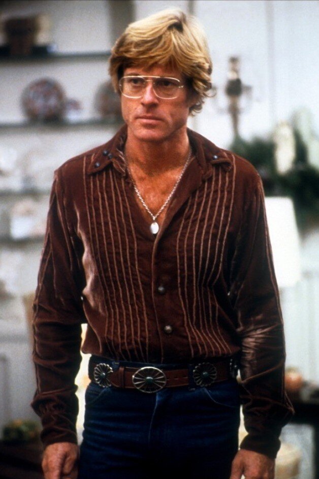 Роберт Редфорд на съемках фильма “Обыкновенные люди”, фото из сети Интернет