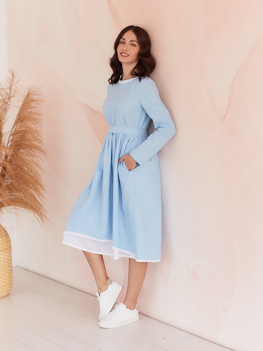 Платье изо льна  Molinialife