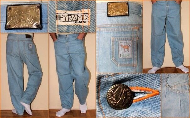 Джинсы пирамиды 