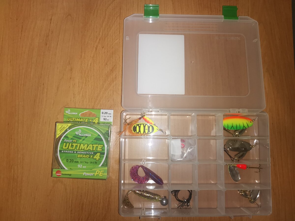 Мой первый набор приманок.