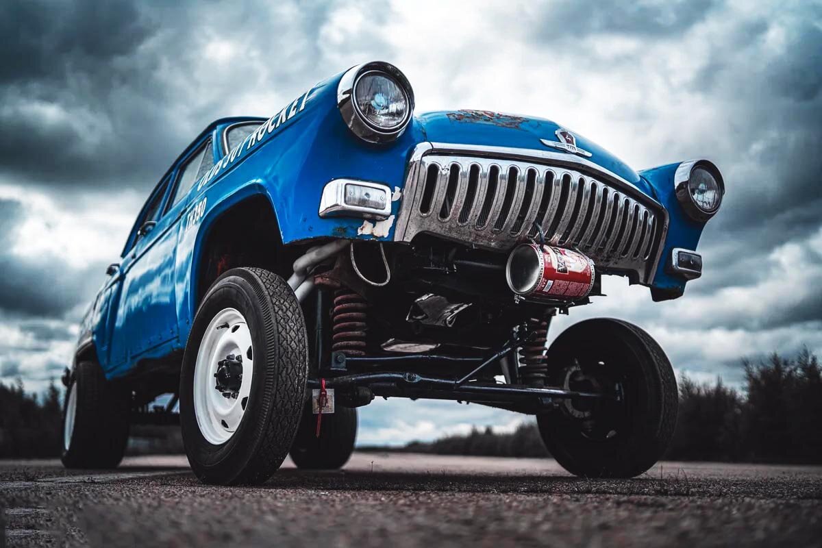 Крутой хот-род в американском стиле на базе ГАЗ-21