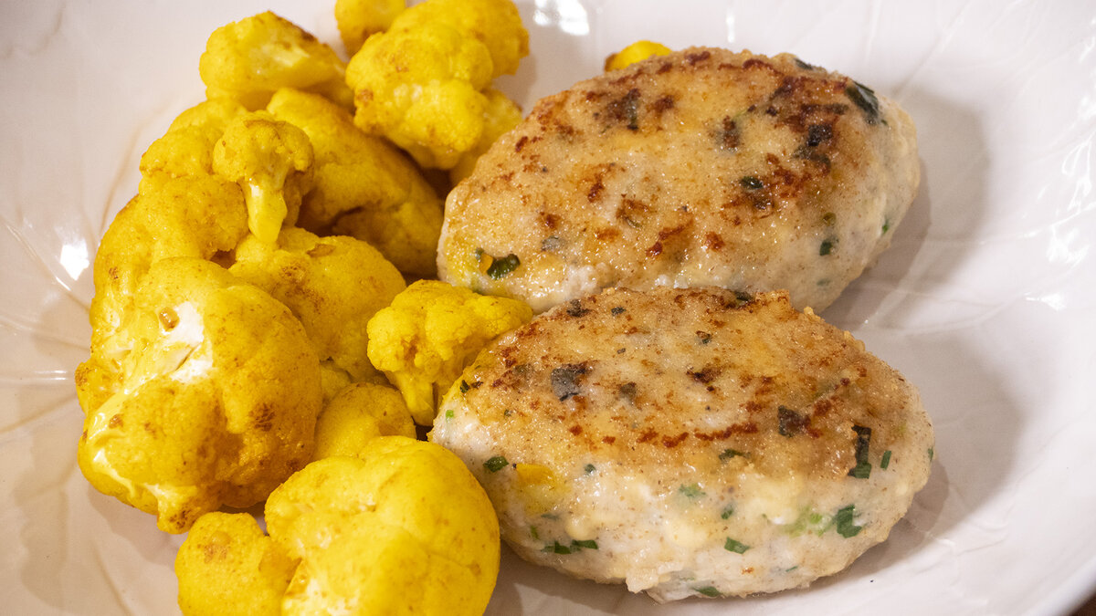 Котлеты с цветной капустой