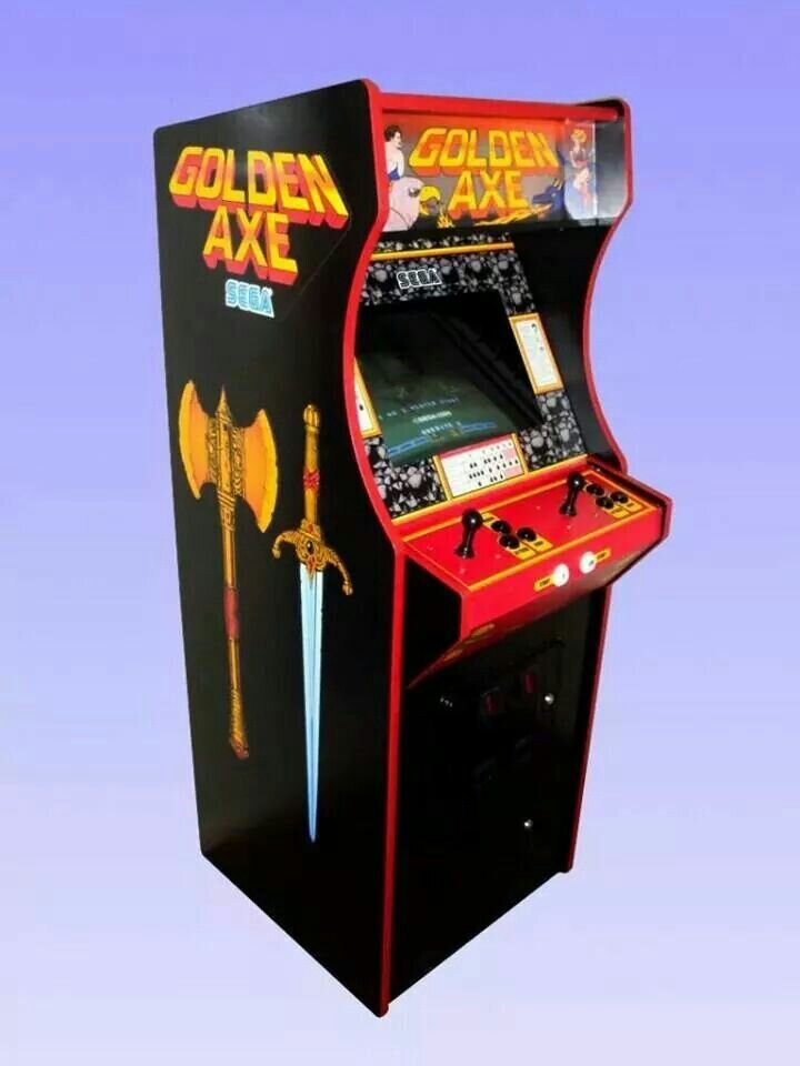 Вот так выглядело первое появление Golden Axe в мире. https://i.pinimg.com