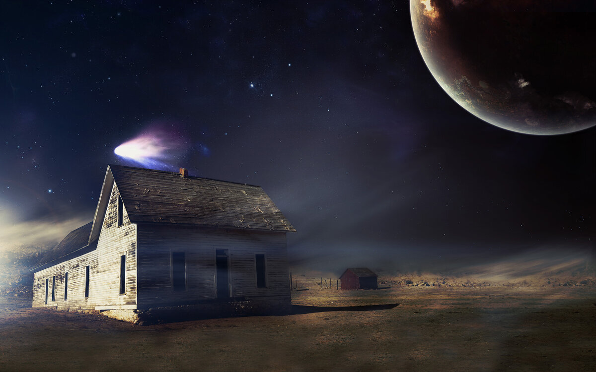 Дом на Луне.
