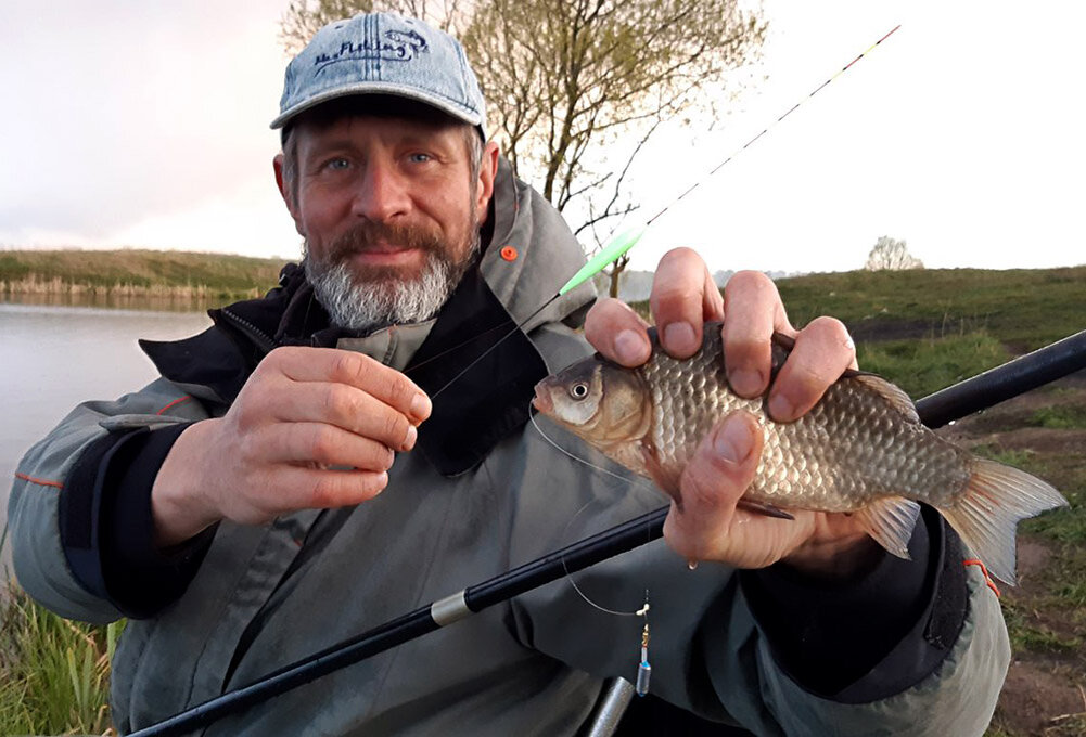 Первые караси прошлого сезона