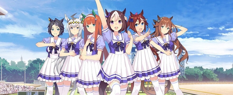 Девушки дерби. Uma Musume pretty Derby. Девушки-пони славное дерби.