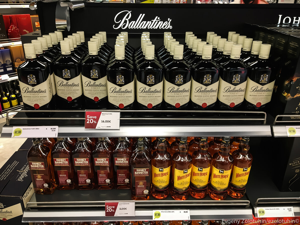 Сколько стоит алкоголь в турецком Duty Free? | EZOLOTUHIN | Дзен