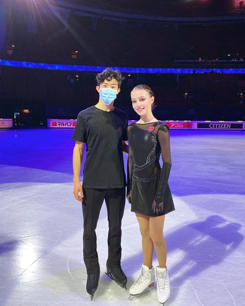 Нейтан Чен и Анна Щербакова