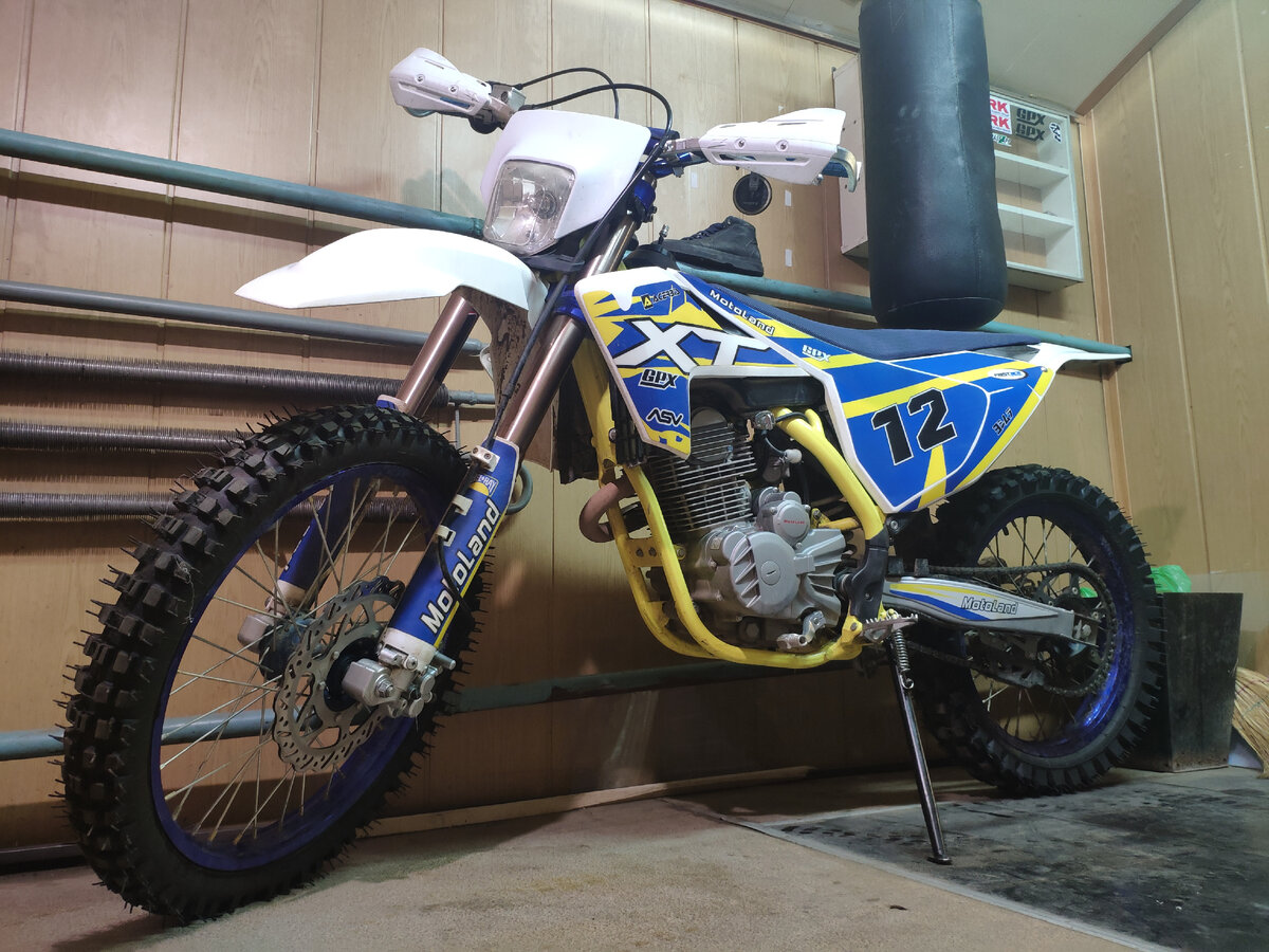 Motoland xt250 st с подвеской GPX