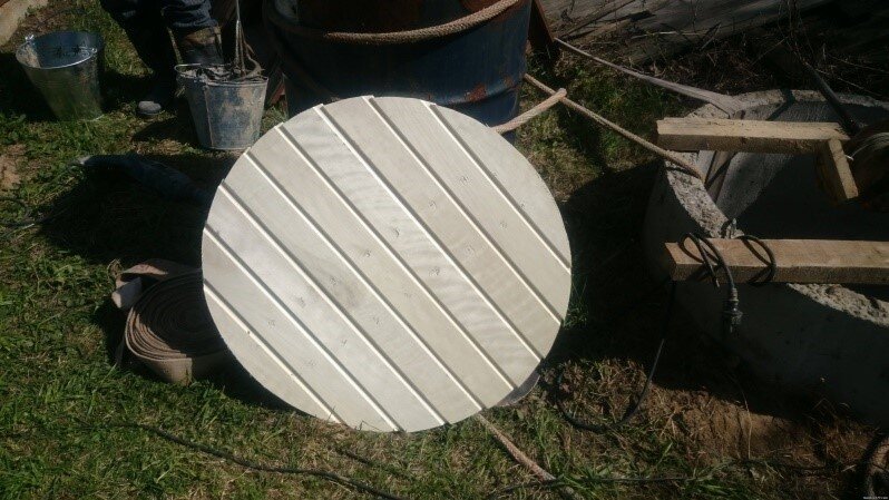 донный щит из осины