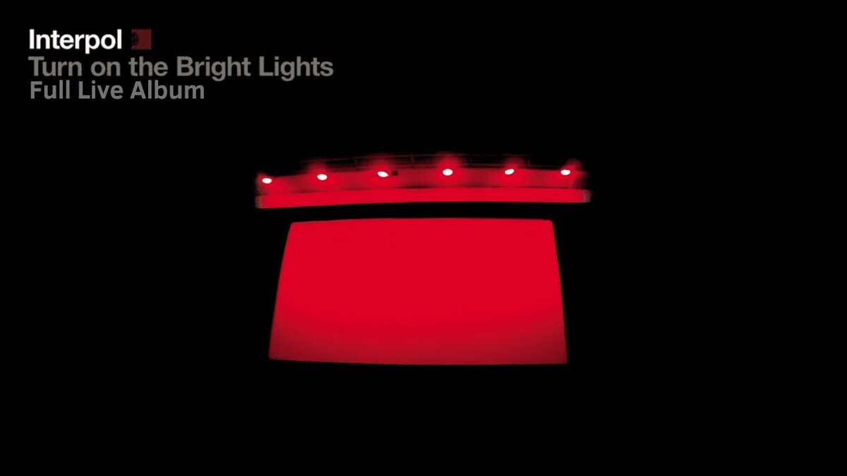 Мой любимый альбом группы Interpol