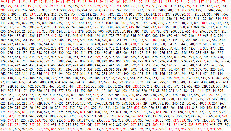 Картинка цифры от 1 до 1000