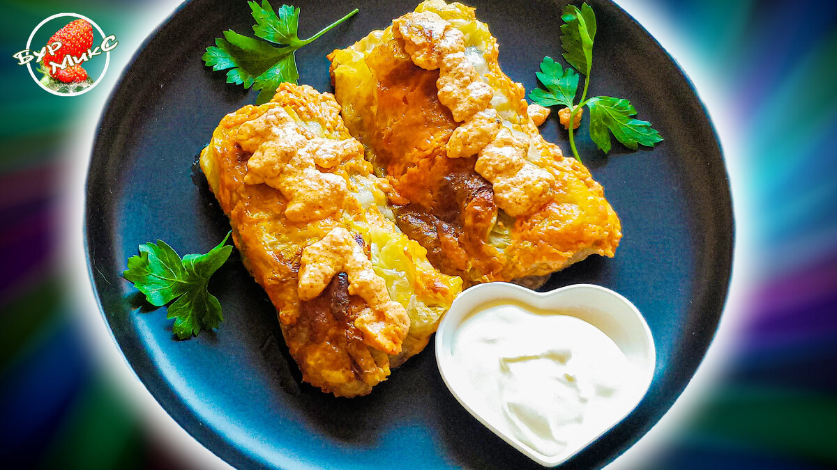 Овощные голубцы без мяса 