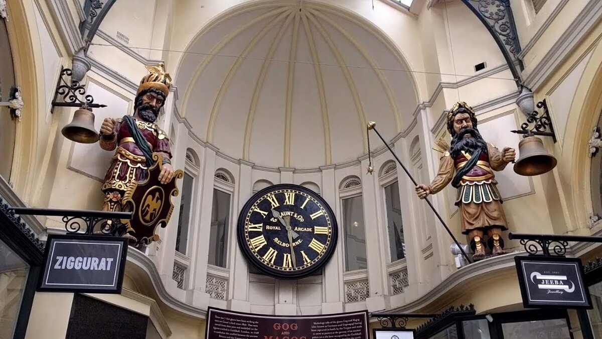 Гог и Магог. Статуи в Лондоне.