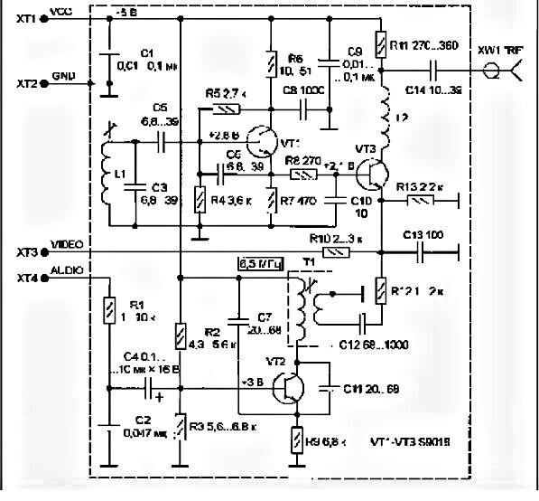 Att6005 sega схема