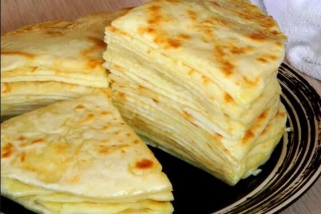 Хычины с брынзой 