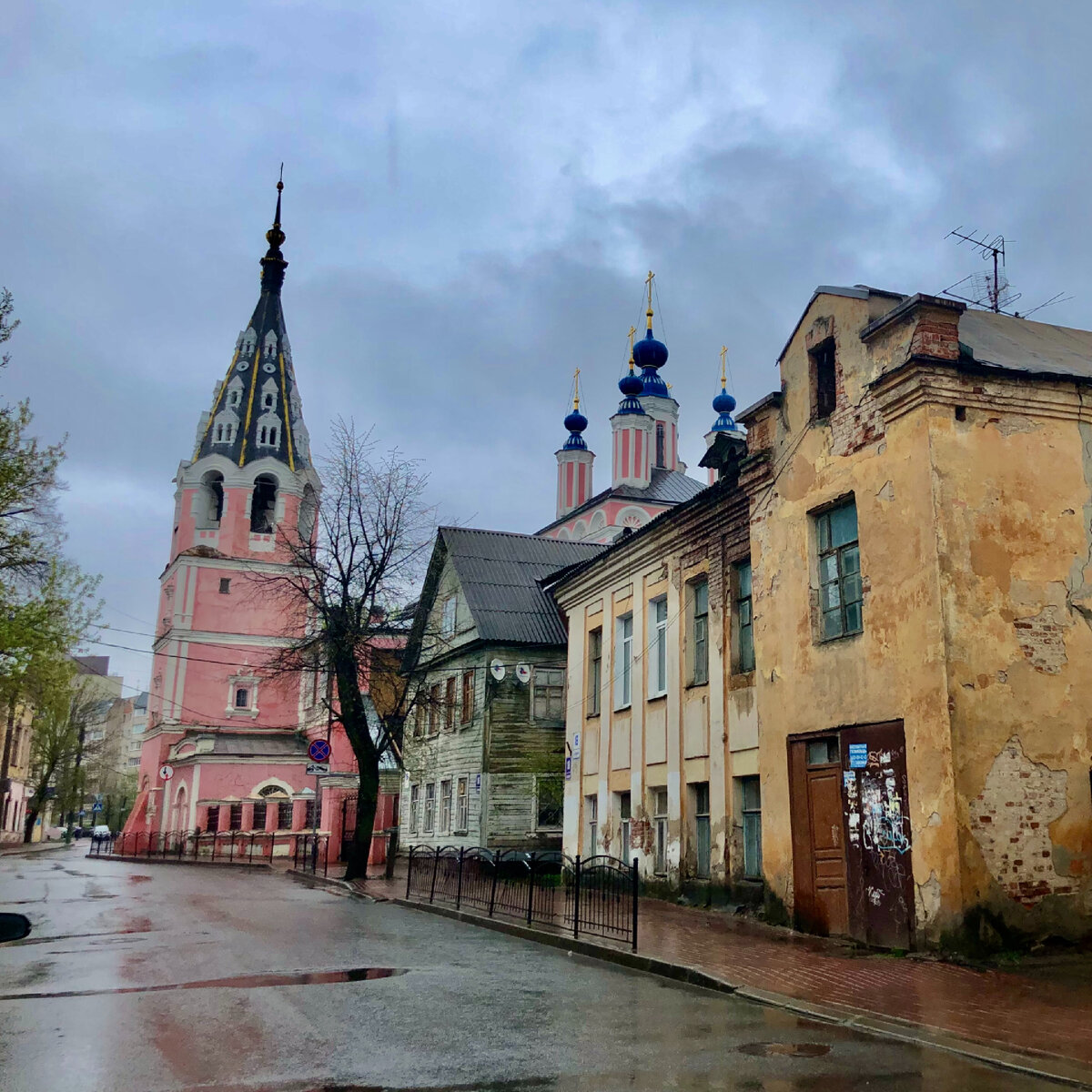 Историческая часть города Калуги (фото автора) 