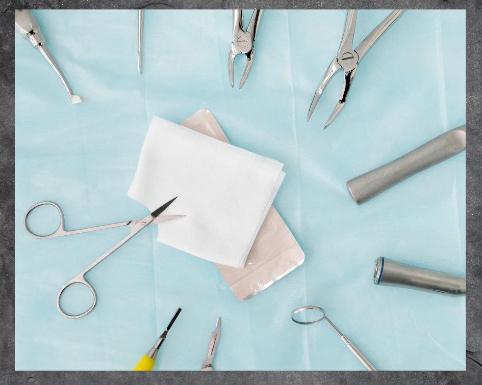 Инструменты, используемые в медицинских учреждениях