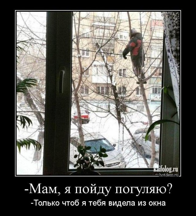 Не, ну а что? Малой все правильно сделал. Сказали чтобы видно было, его и видно. Вот только чтобы он делала, если бы они жили этаже так на 10?🤔🤔🤔