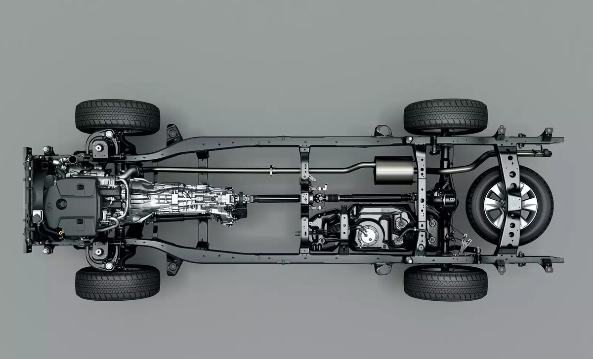 Передний х. Рама Тойота Хайлюкс 2020. Тойота Хайлюкс 2020 подвеска. Трансмиссия Тойота Хайлюкс. Подвеска Toyota Land Cruiser 200.