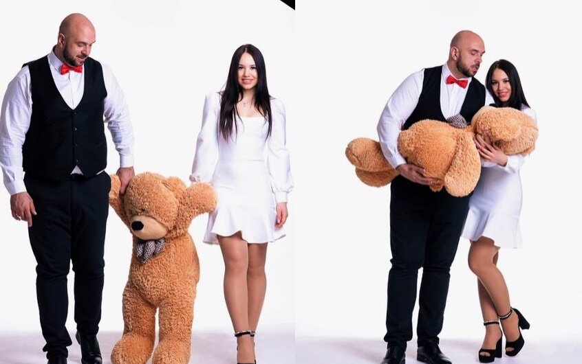 Глеб Жемчугов и Настя Роинашвили (фото из Instagram)