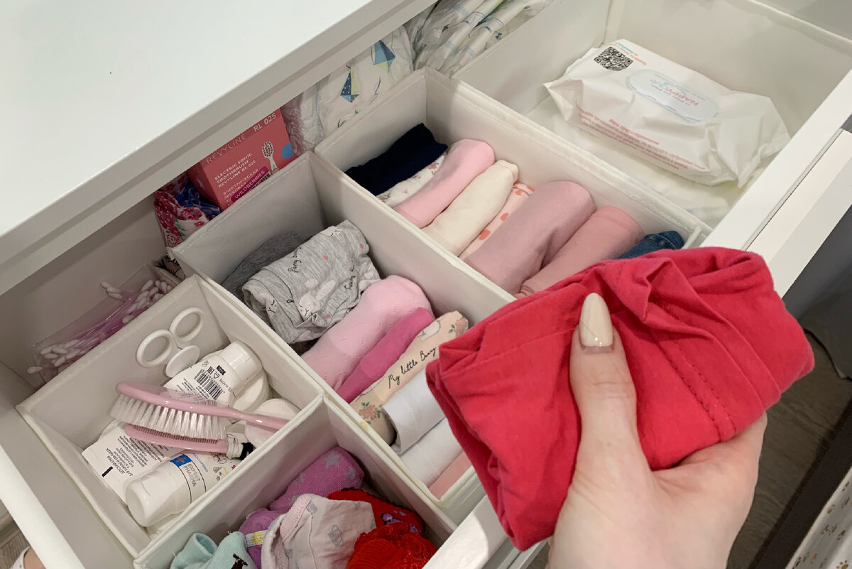 Сразу убирать вещи после на свои места.