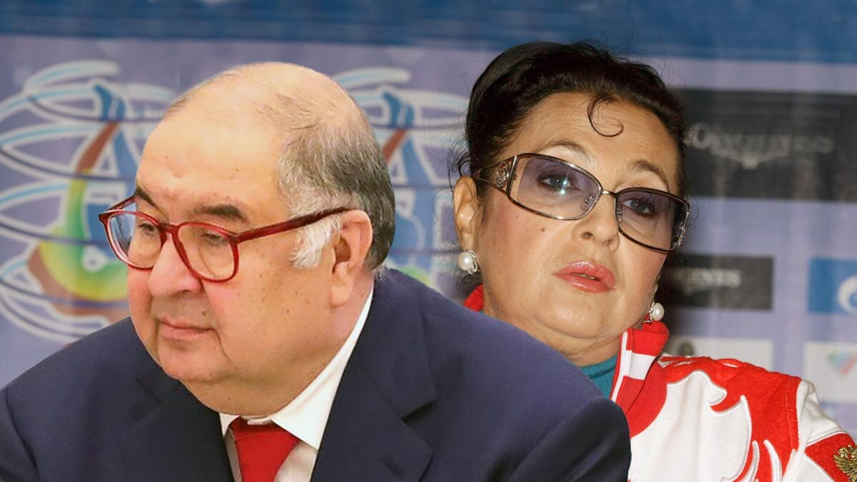 Алишер Усманов и Ирина Винер. Фото: соцсети.