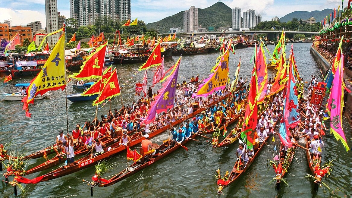 Лодки-Драконы Поднебесной.